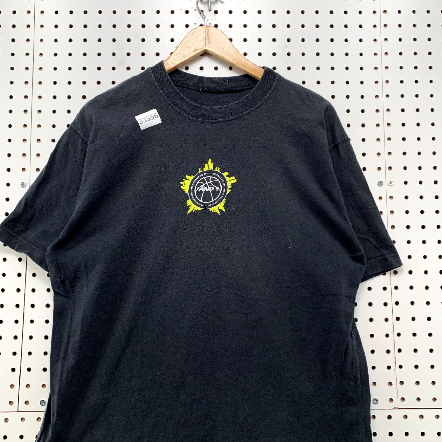 Vintage VINTAGE AND1 Basketball Shirt Mens L Black Yellow Graphic 21X27.5 Size US L / EU 52-54 / 3 - 3 Thumbnail