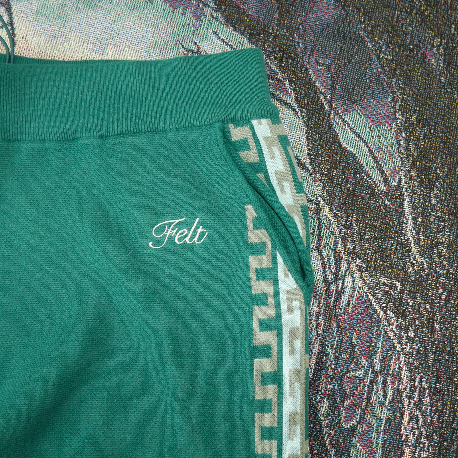 FELT FELT Havana Cotton Knit Pants Size XL RETAIL $135 Size US 37 - 2 Thumbnail