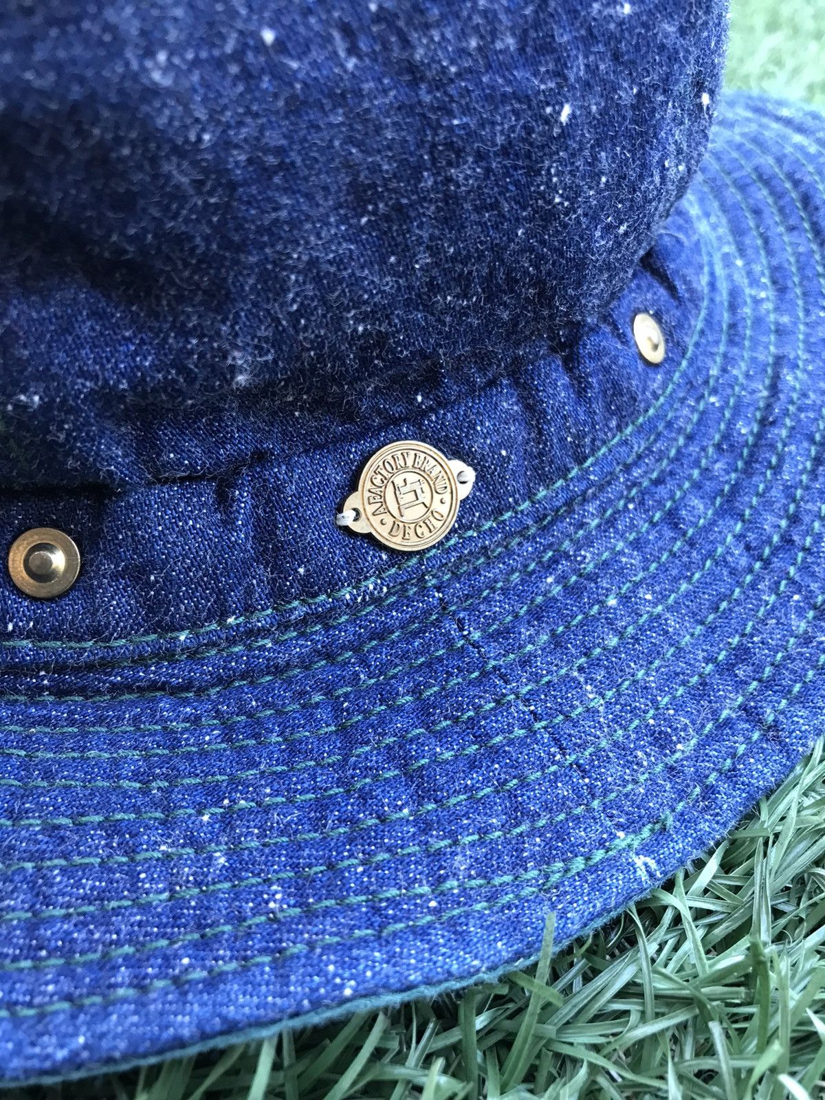 Beams Plus × Indigo × Japanese Brand Beams X Decho Bucket hat Size ONE SIZE - 9 Thumbnail