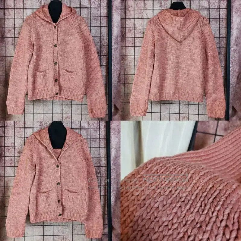 Burberry Burberry Spring Autumn Pink Wool Blend Cardigan. Size M / US 6-8 / IT 42-44 - 2 Thumbnail