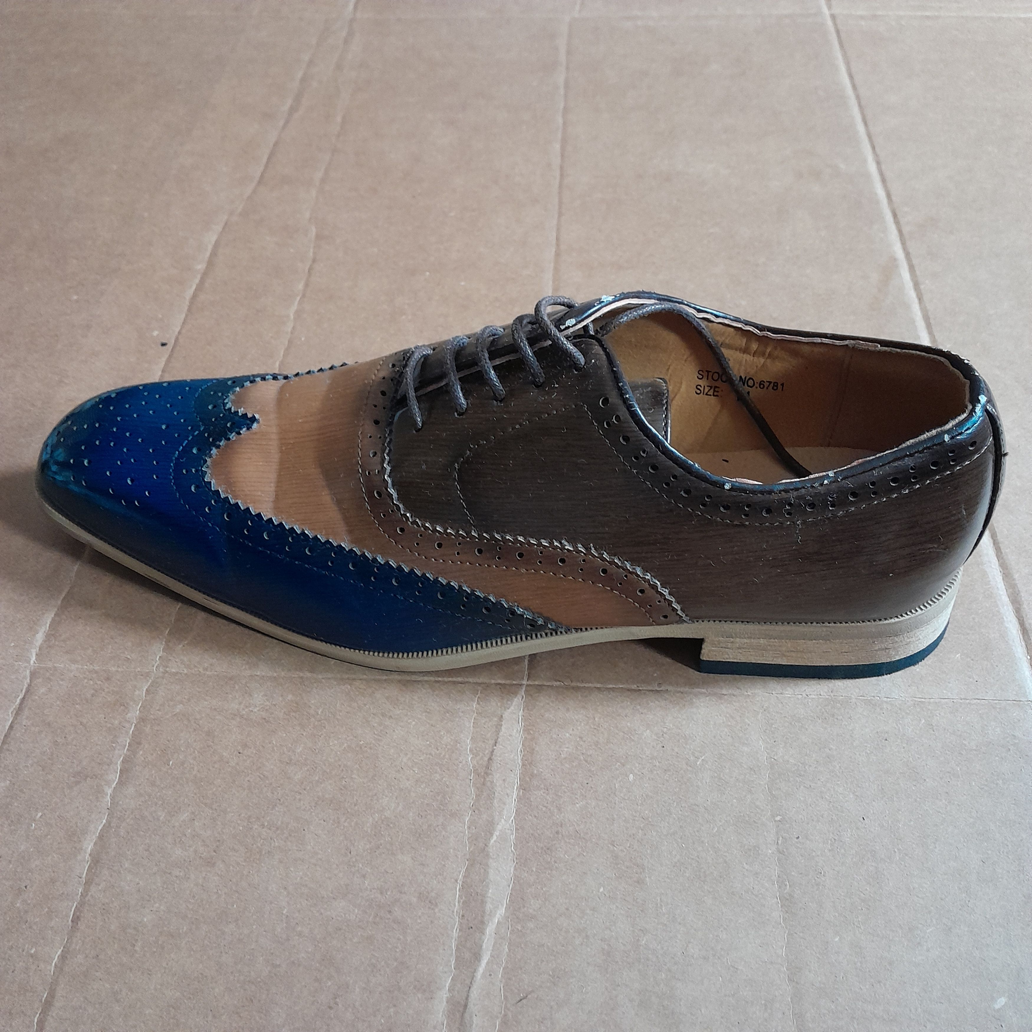 Other Antonio Cerrelli Elite Men’s Dress Shoes 3-Tone Size US 11 / EU 44 - 3 Thumbnail
