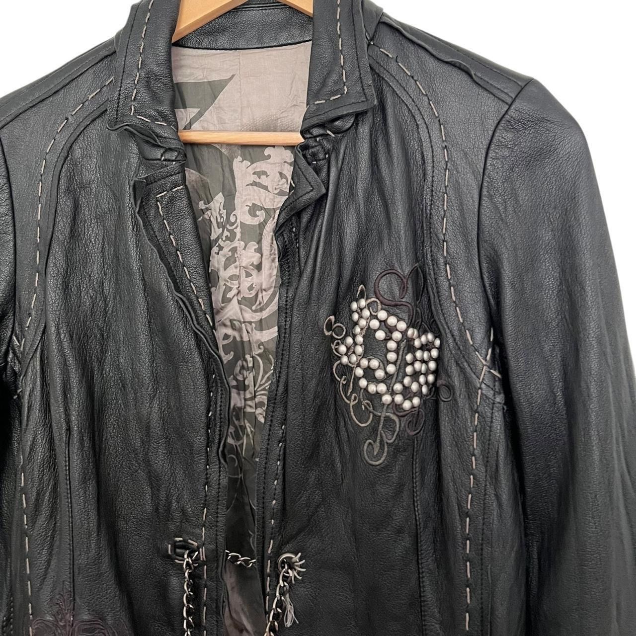Japanese Brand × Yasuyuki Ishii Leather stud jacket Size S / US 4 / IT 40 - 2 Thumbnail