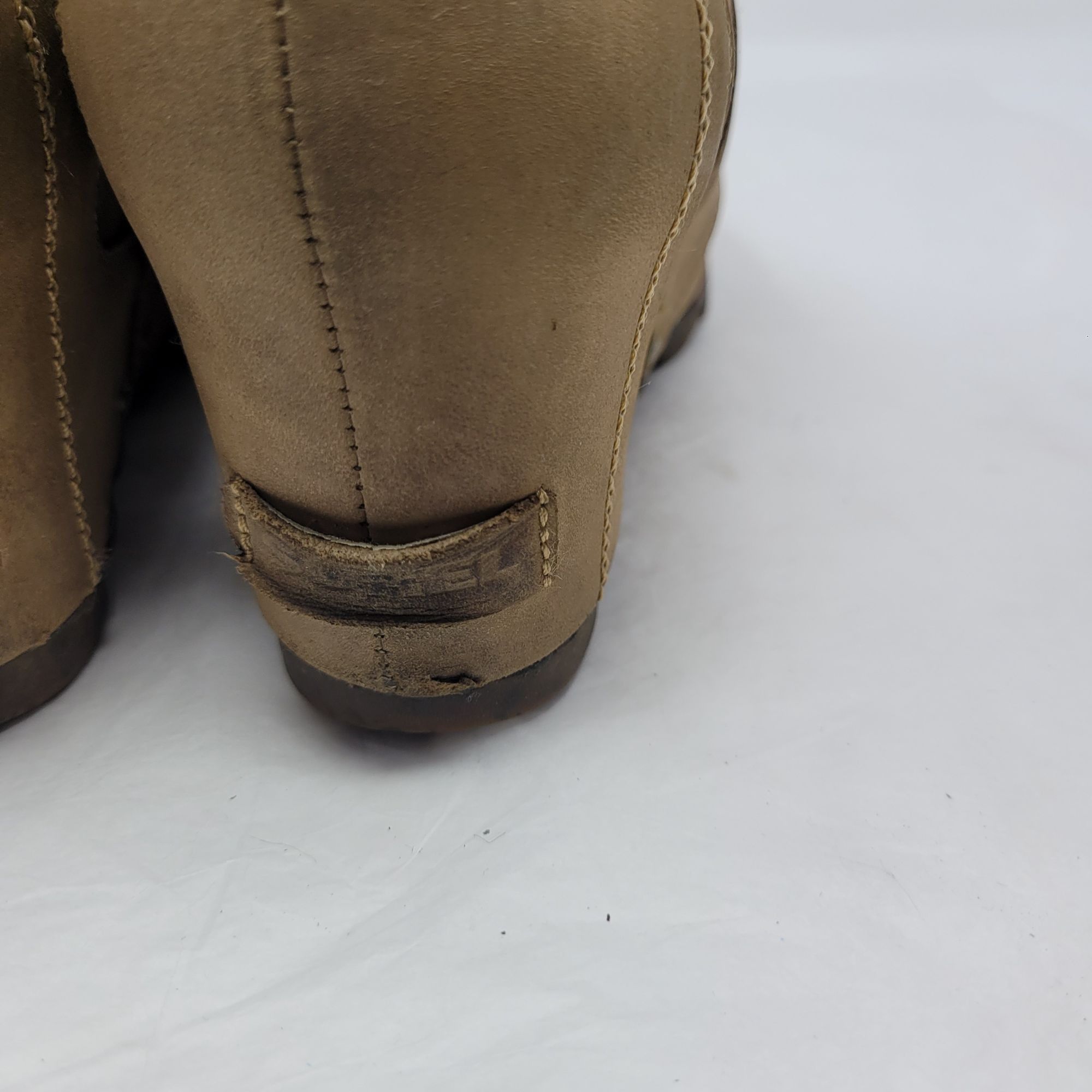 SOREL Sorel Womens Leather Lea Wedge Booties Elk Curry Sz 9.5 Mad Size US 9.5 / IT 39.5 - 12 Thumbnail