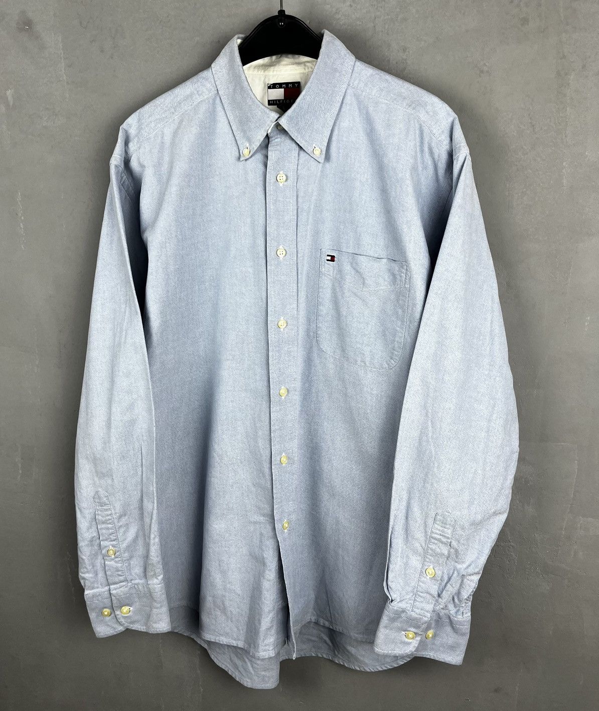 Tommy Hilfiger × Vintage Tommy Hilfiger vintage shirt Size US L / EU 52-54 / 3 - 1 Thumbnail