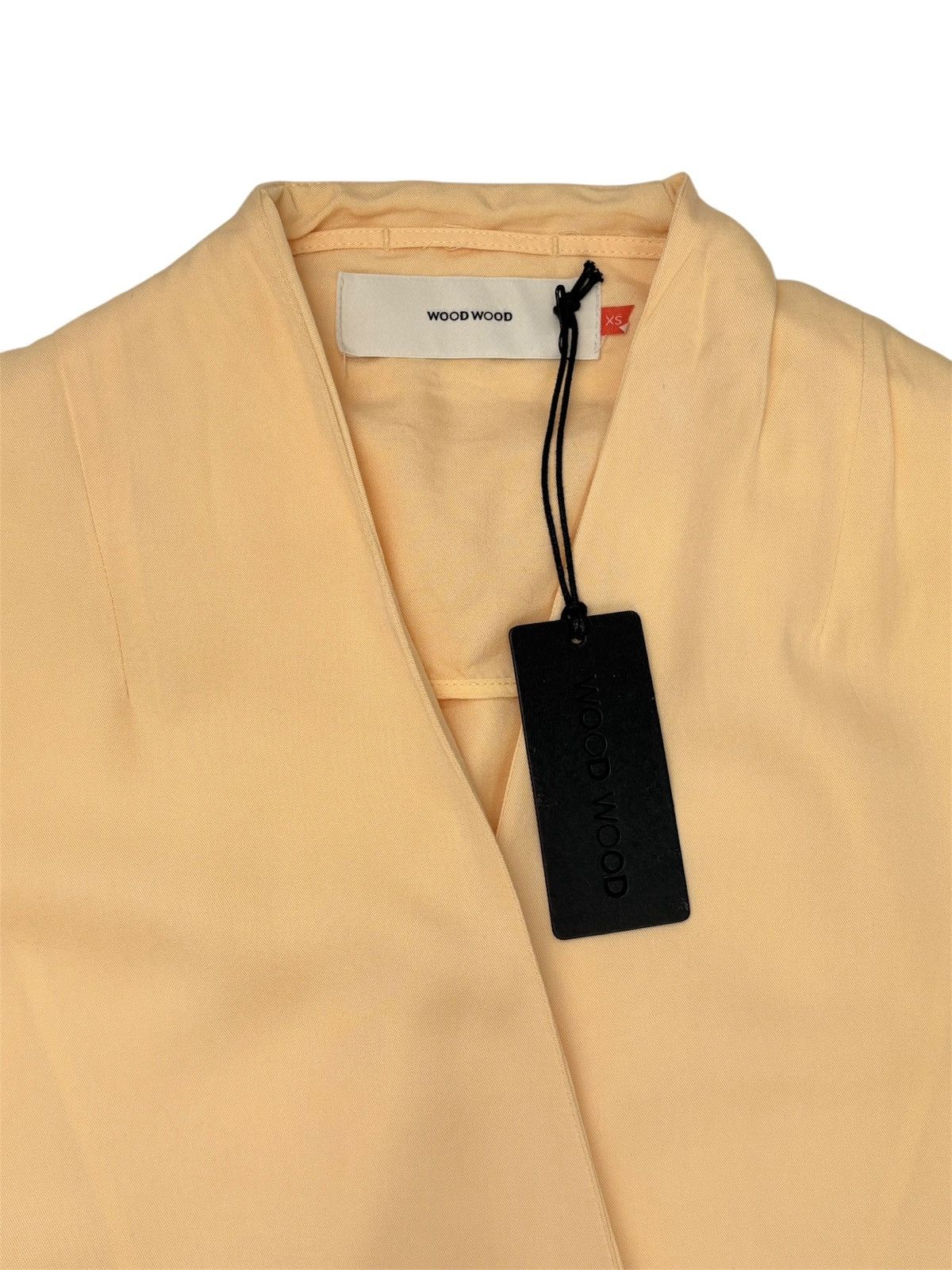Designer × Wood Wood WOOD WOOD SILK TWILL INDIAN HILL JACKET YELLOW BELTED XS Size XS / US 0-2 / IT 36-38 - 4 Thumbnail