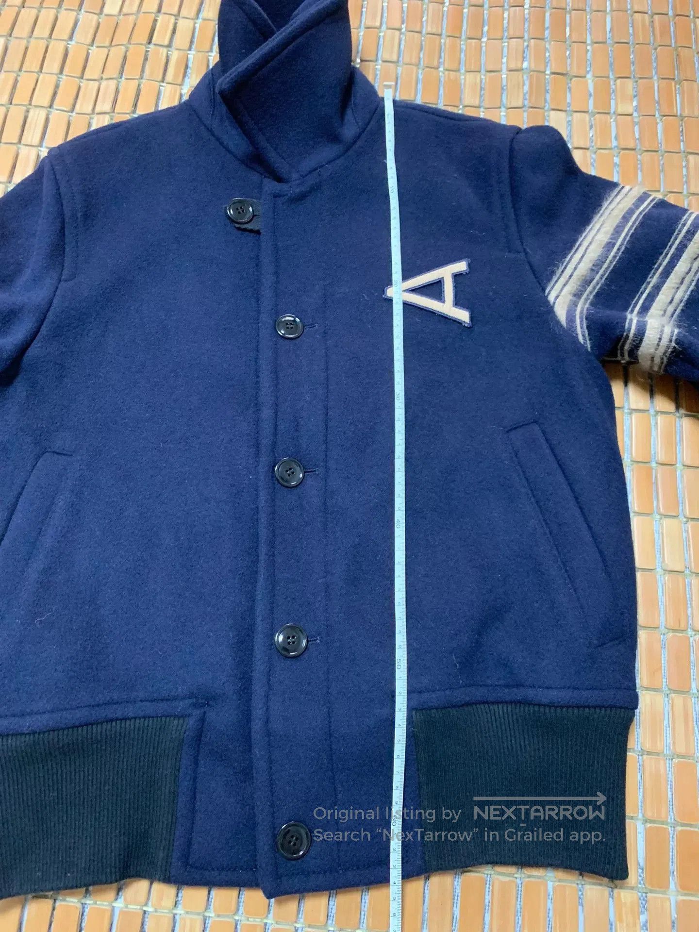 Acne Studios Acne Studios Embroidered Wool Short Coat. Size US S / EU 44-46 / 1 - 9 Thumbnail