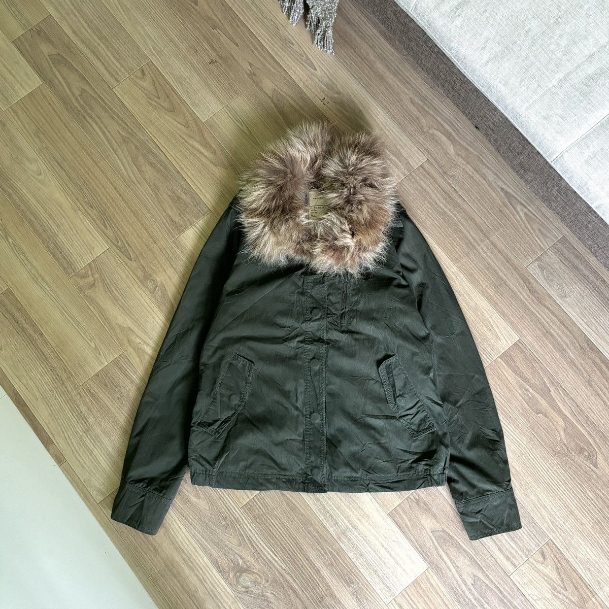 If Six Was Nine × Le Grande Bleu (L.G.B.) Pageboy Fur outer jacket IfSixWasNine LGB Style Size US M / EU 48-50 / 2 - 1 Thumbnail