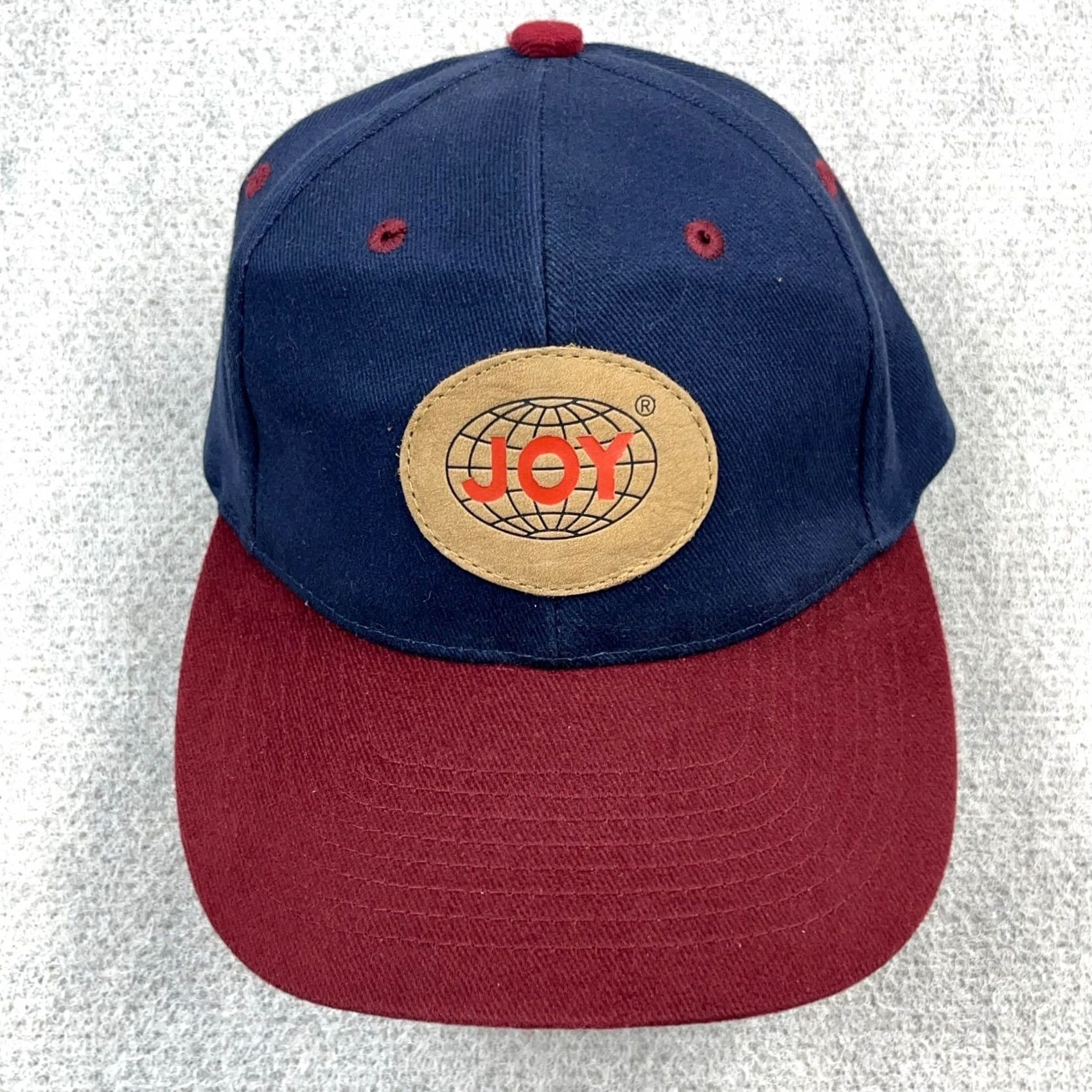 Vintage VINTAGE Joy Global Coal Mining Hat Cap Blue Red Twill Strap Back Adjustable Mens Size ONE SIZE - 2 Thumbnail