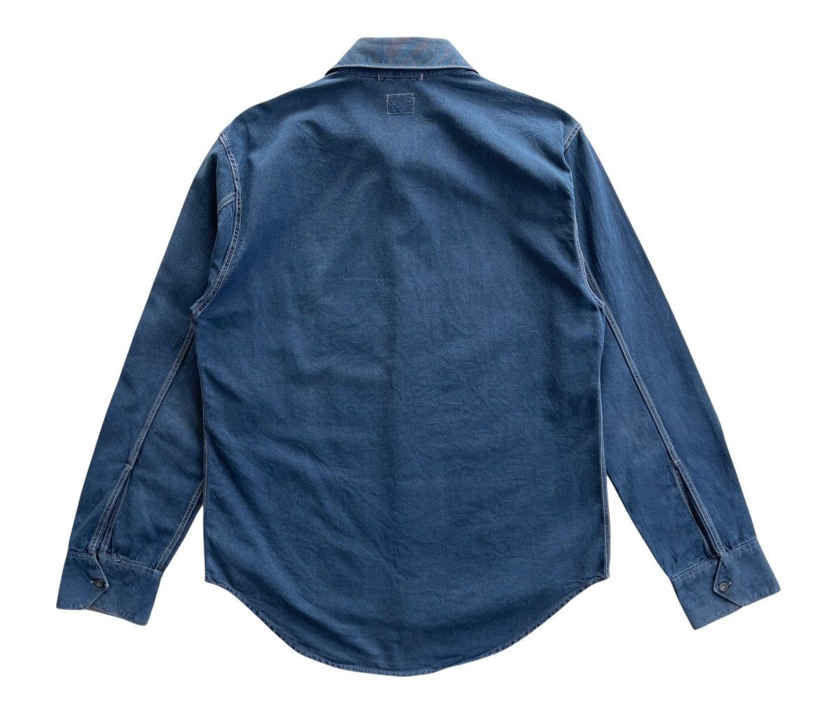 C.P. Company C.P Company Massimo Osti Work Navy Shirt Size US M / EU 48-50 / 2 - 3 Thumbnail