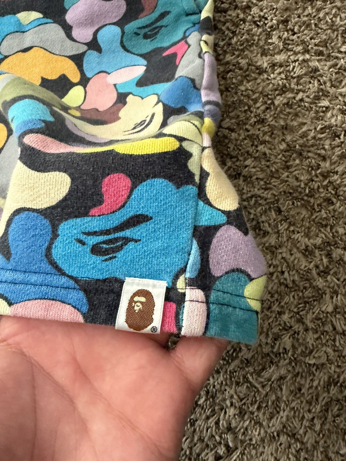 Bape bape shorts multi color Size US 38 / EU 54 - 2 Thumbnail