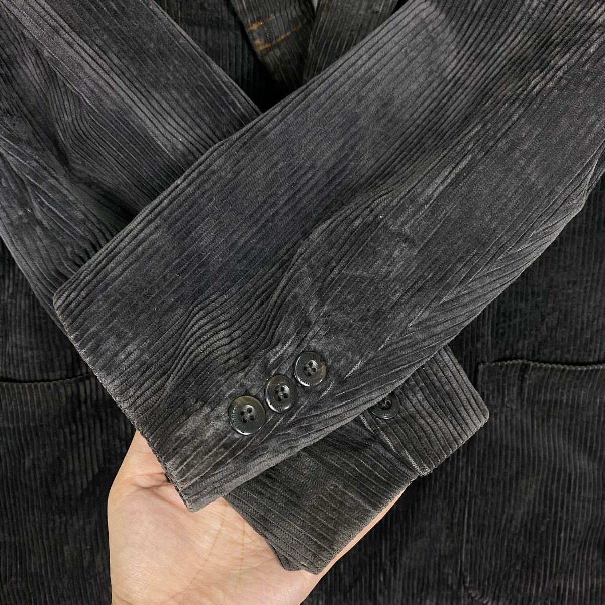 Burberry BURBERRYS CORDUROY BUTTON COAT BLAZER Size US M / EU 48-50 / 2 - 8 Thumbnail