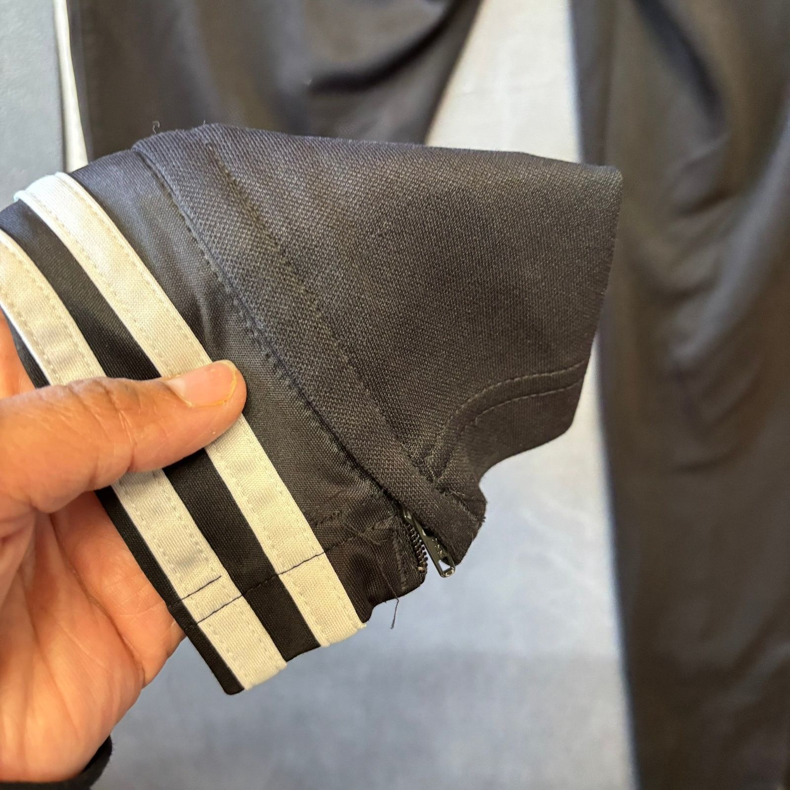 Adidas Vintage Adidas 3 Stripes Soccer Pants Performance Work Out Size US 30 / EU 46 - 8 Thumbnail