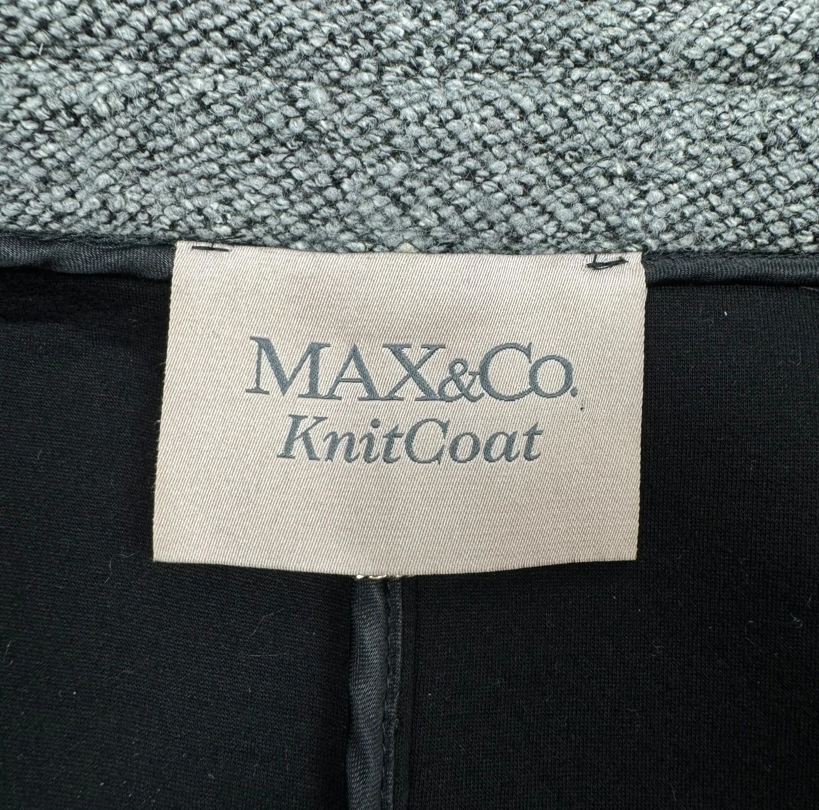 MAX&Co. Max & Co Coat Wool Seta Knitcoat Size M / US 6-8 / IT 42-44 - 12 Thumbnail