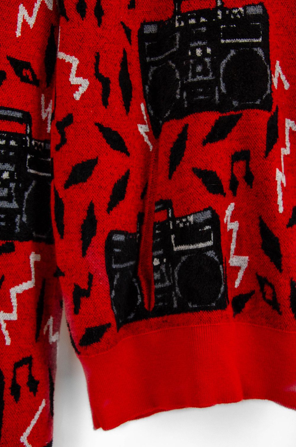 Saint Laurent Paris Saint Laurent Boombox Knit Hoodie – M (Italy) Size US M / EU 48-50 / 2 - 3 Thumbnail