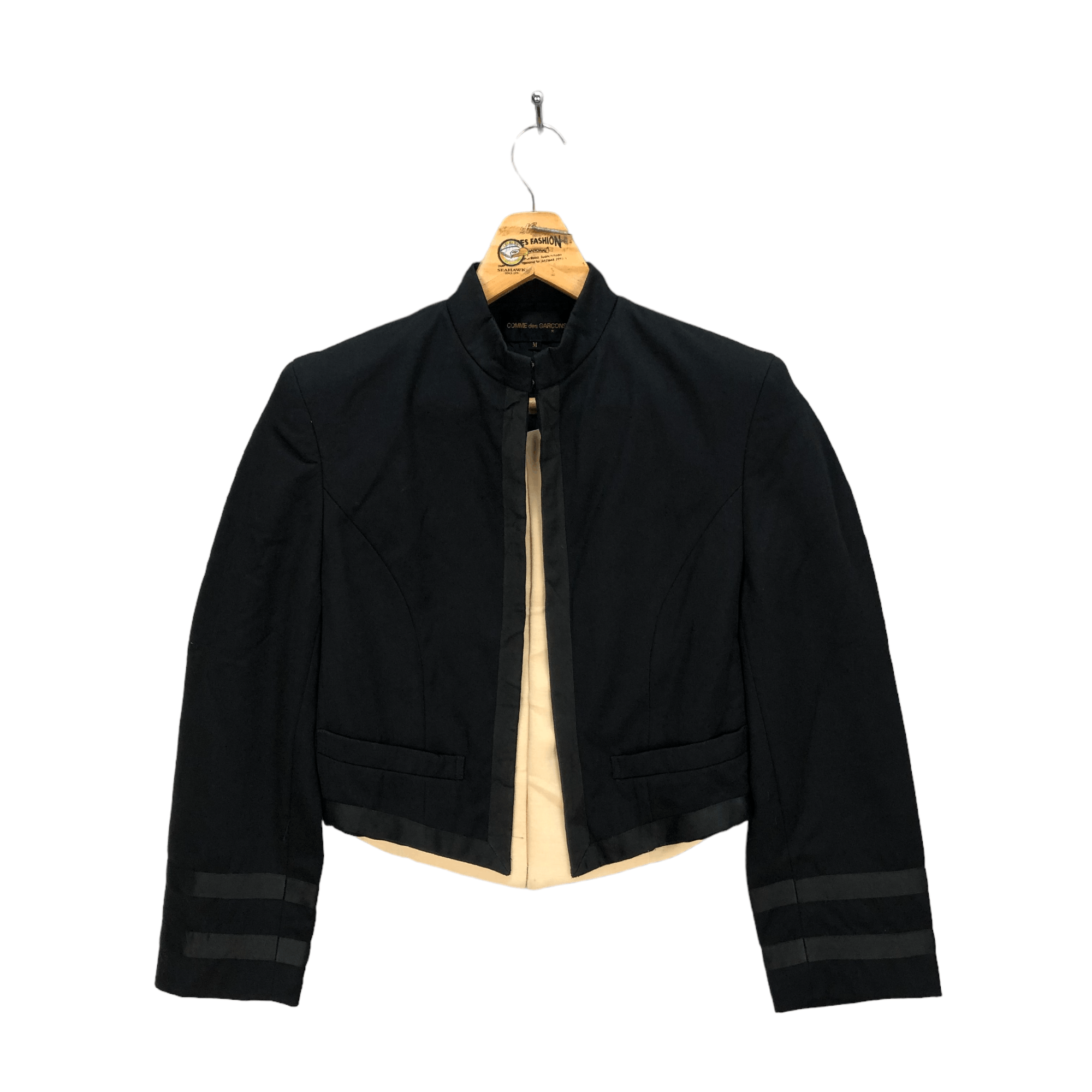 Comme Des Garcons Cropped Jacket | Grailed