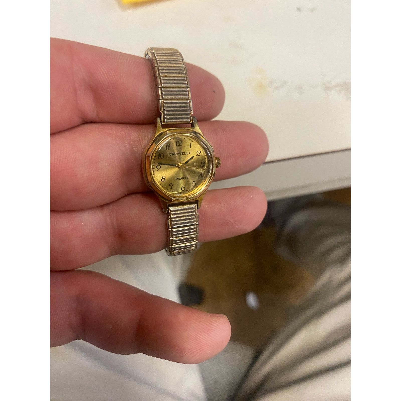Caravelle by Bulova Vintage Caravelle Gold Tone Women’s Watch! Size ONE SIZE - 5 Thumbnail