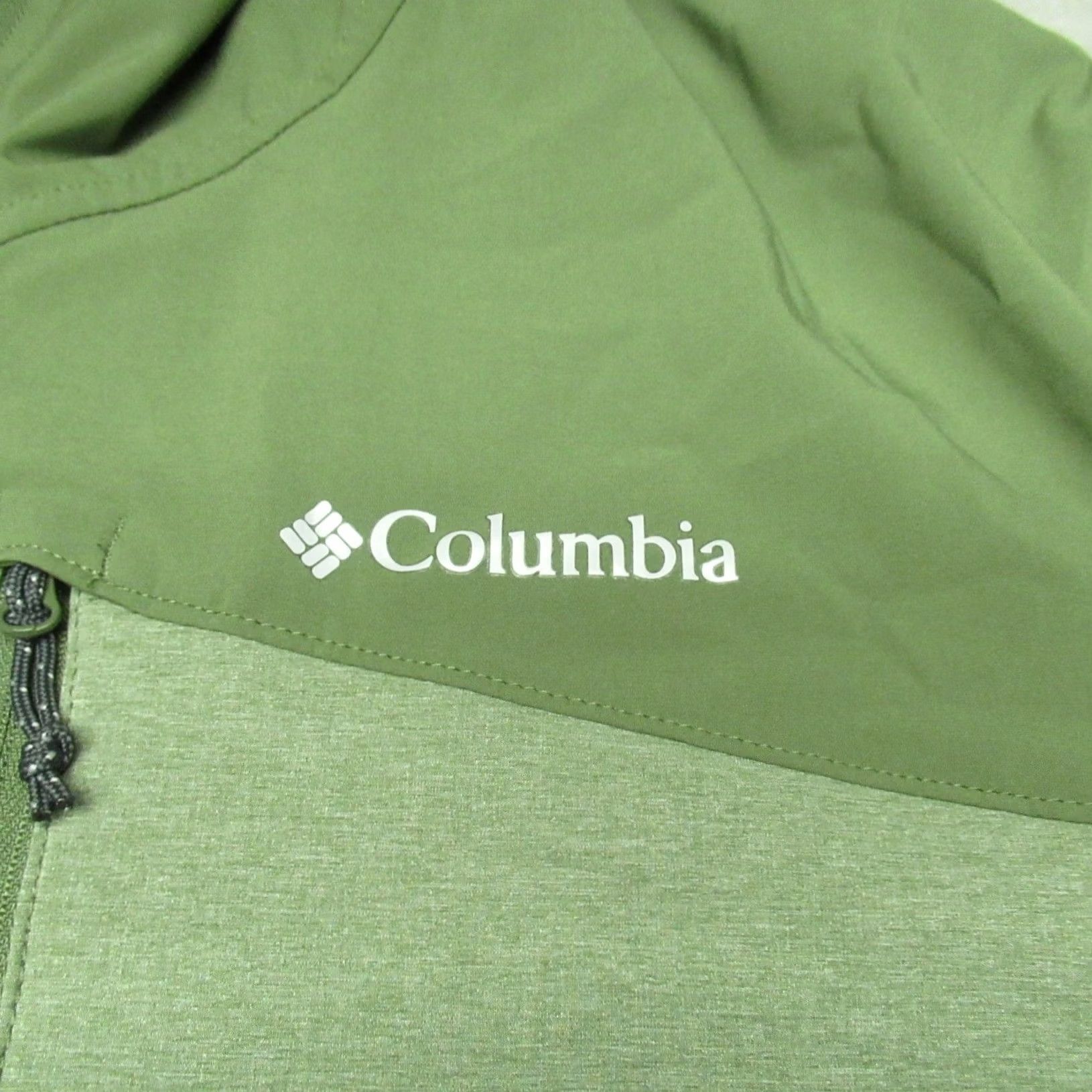 Rains Columbia Glennaker Jacket Men XXL Green Softshell Lined Full Zip Outdoor Rain Wind Size US XXL / EU 58 / 5 - 2 Thumbnail