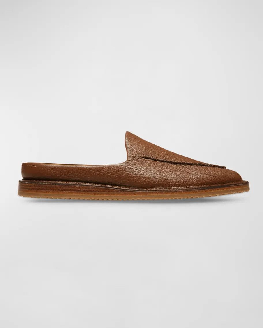 Bally o1y1224 Mules & Clogs Shoes in Brown Size US 7 / EU 40 - 3 Thumbnail
