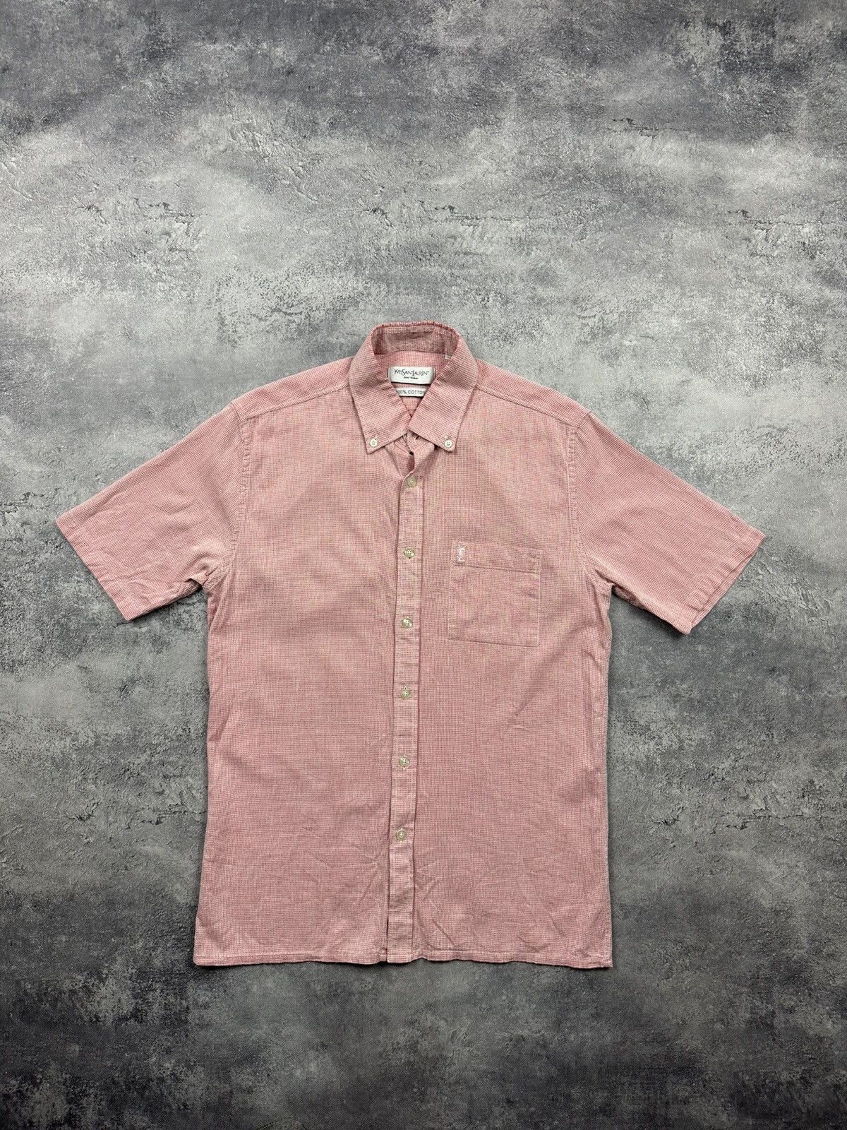 Yves Saint Laurent Yves Saint Laurent YSL Button Up Summer Shirt Short Sleeve Size US M / EU 48-50 / 2 - 1 Thumbnail