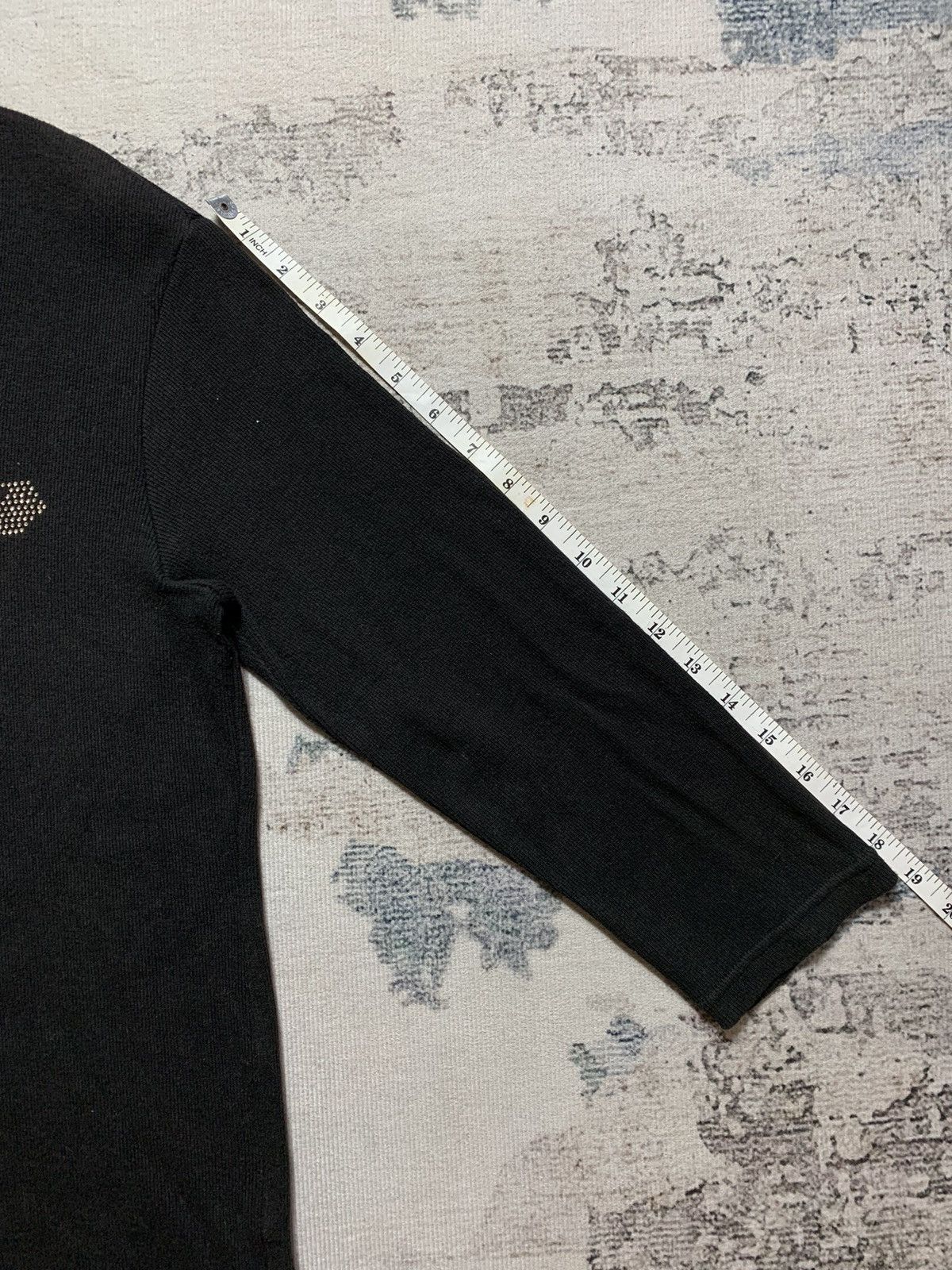 If Six Was Nine × Japanese Brand × Le Grande Bleu (L.G.B.) Gothic Style Glitter Long Sleeve Tee Undefined Size US L / EU 52-54 / 3 - 7 Thumbnail