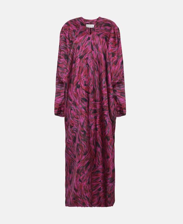 Lanvin Silk kaftan Size XS / US 0-2 / IT 36-38 - 1 Thumbnail