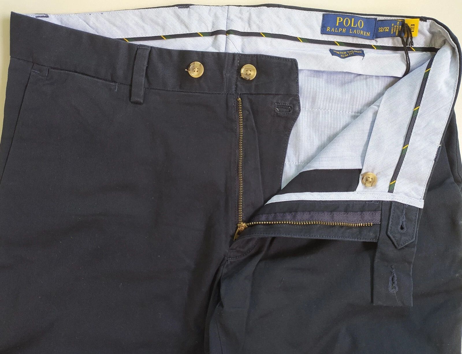 Polo Ralph Lauren Polo Ralph Lauren Stretch Slim Fit Chino Trouser FTP 0148 Size US 32 / EU 48 - 4 Thumbnail