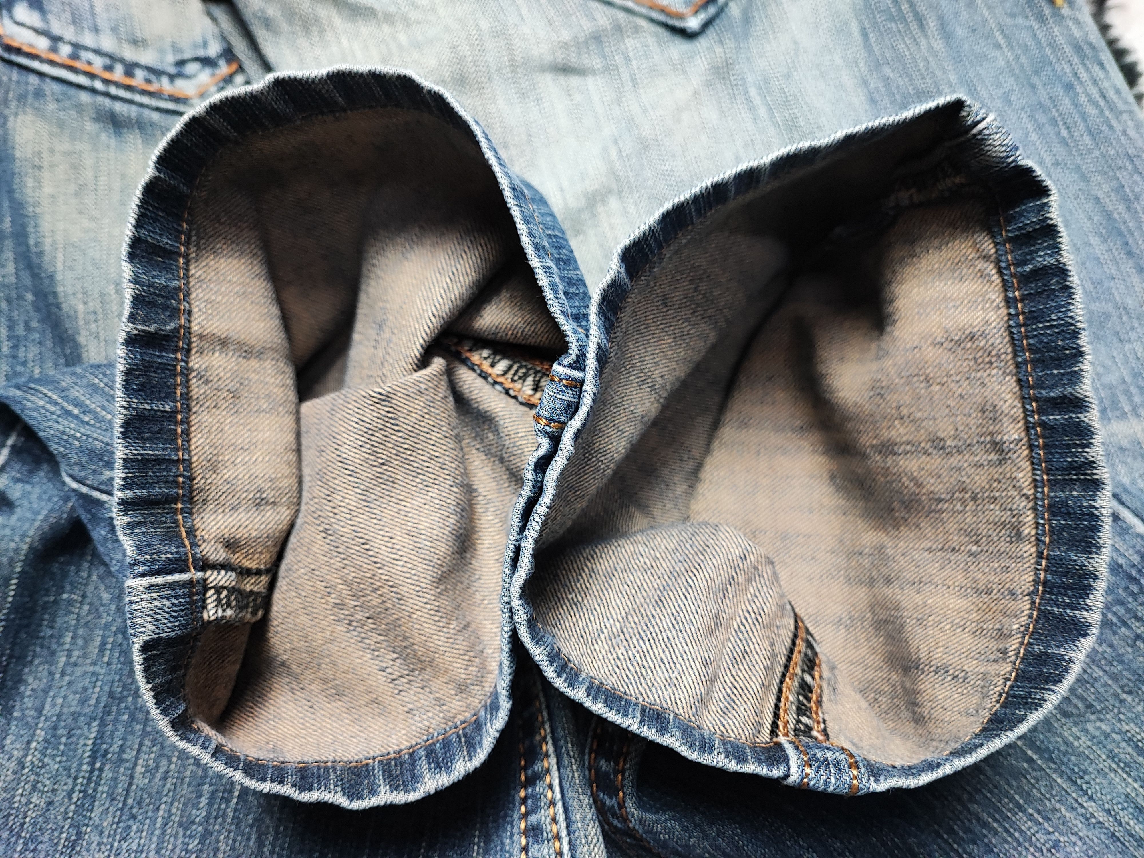 Edwin Edwin XV Vintage Rusty Distress Faded Size US 28 / EU 44 - 18 Thumbnail