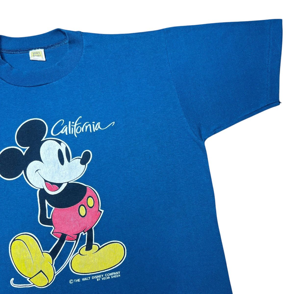 Disney × Vintage Vtg 1980s Disney Mickey Mouse California Tourist Graphic Tee Size US L / EU 52-54 / 3 - 6 Thumbnail