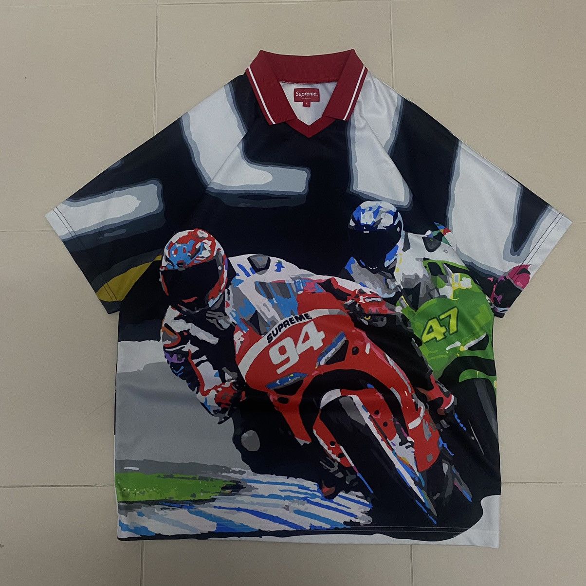 Supreme supreme racing soccer jersey Size US L / EU 52-54 / 3 - 1 Thumbnail