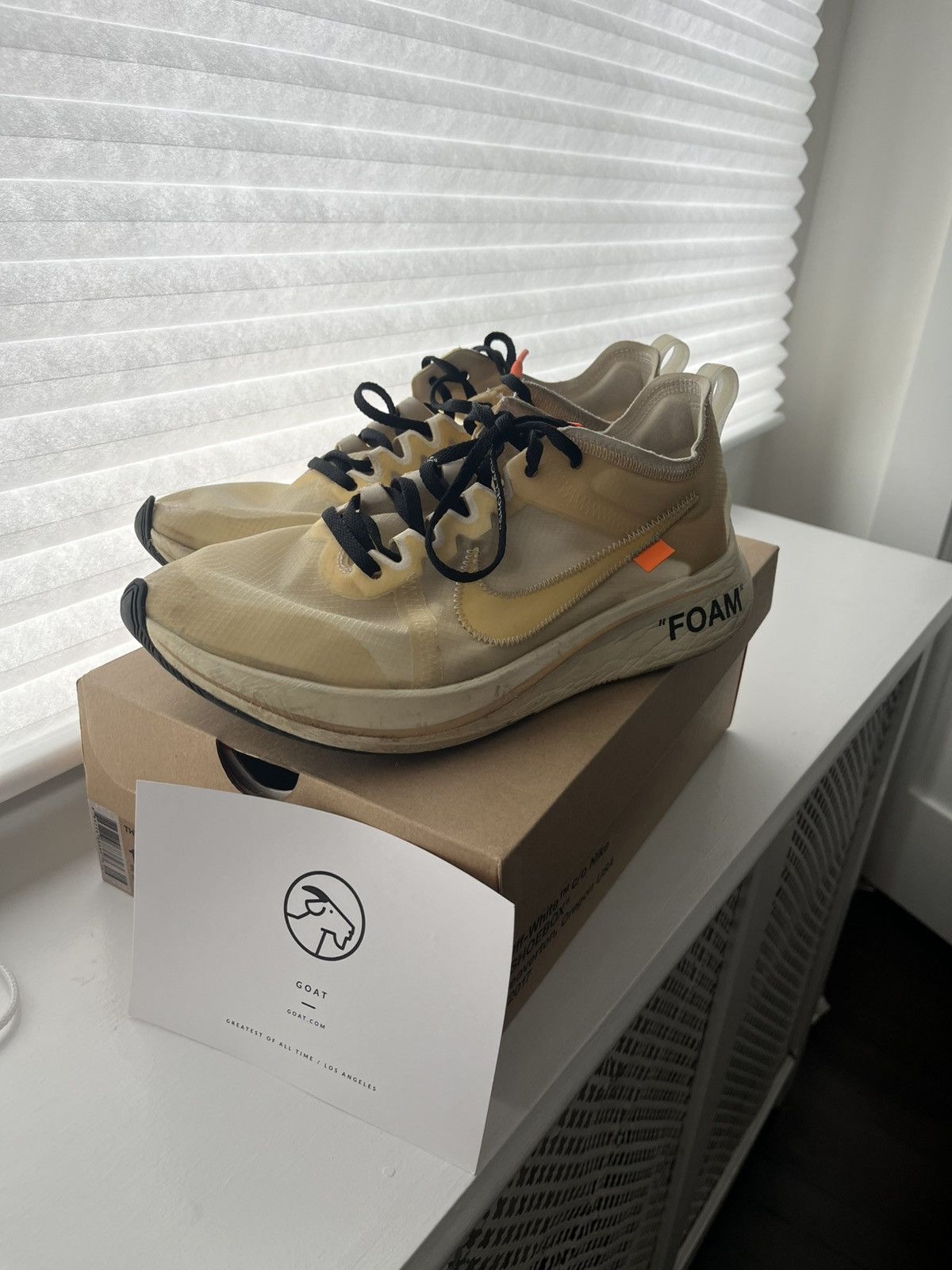 Nike × Off-White The 10: Off-White x Nike Zoomfly Size US 10 / EU 43 - 1 Thumbnail