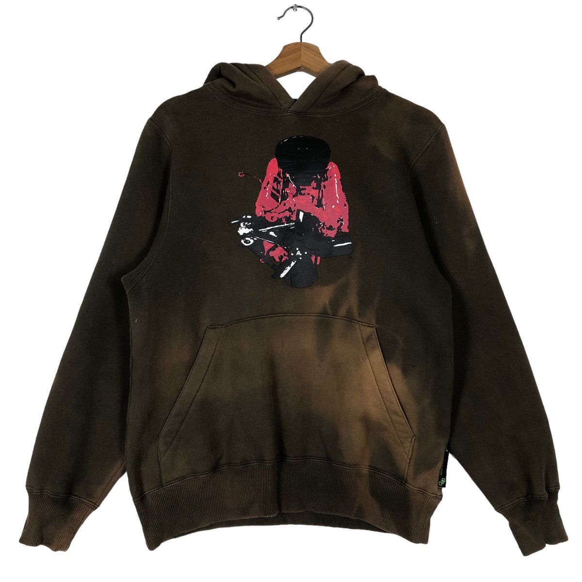 Japanese Brand 🔥90’s Hoodie Pull Over On Board Skate Big Logo Streetwear Size US S / EU 44-46 / 1 - 9 Thumbnail