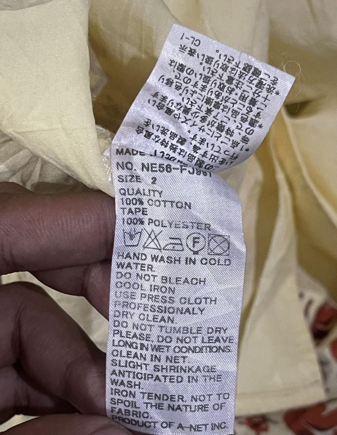 Ne-Net Ne Net By Issey Miyake X Biscuit Shirts Size M / US 6-8 / IT 42-44 - 6 Thumbnail
