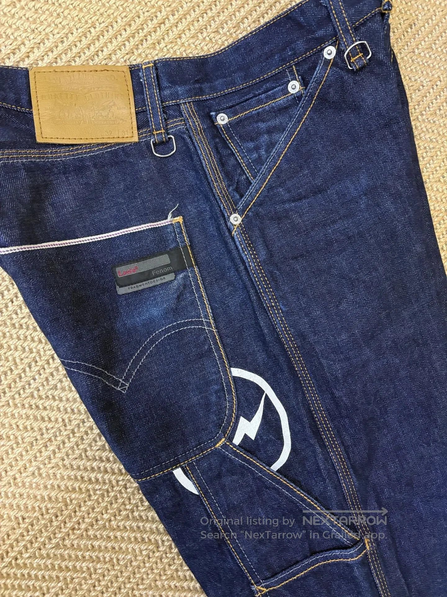 Levi's Levi's Fenom Raw Workwear Jeans. Size US 32 / EU 48 - 6 Thumbnail