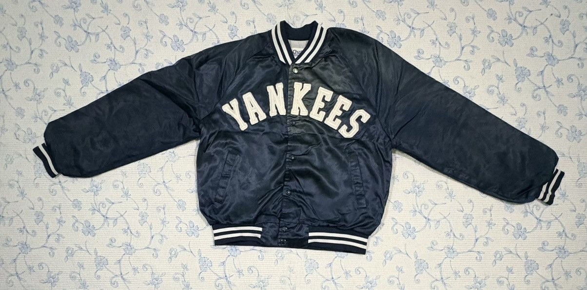 Chalk Line Chalk Line New York Yankess Bomber Sun Fadded Jacket Size US L / EU 52-54 / 3 - 1 Thumbnail