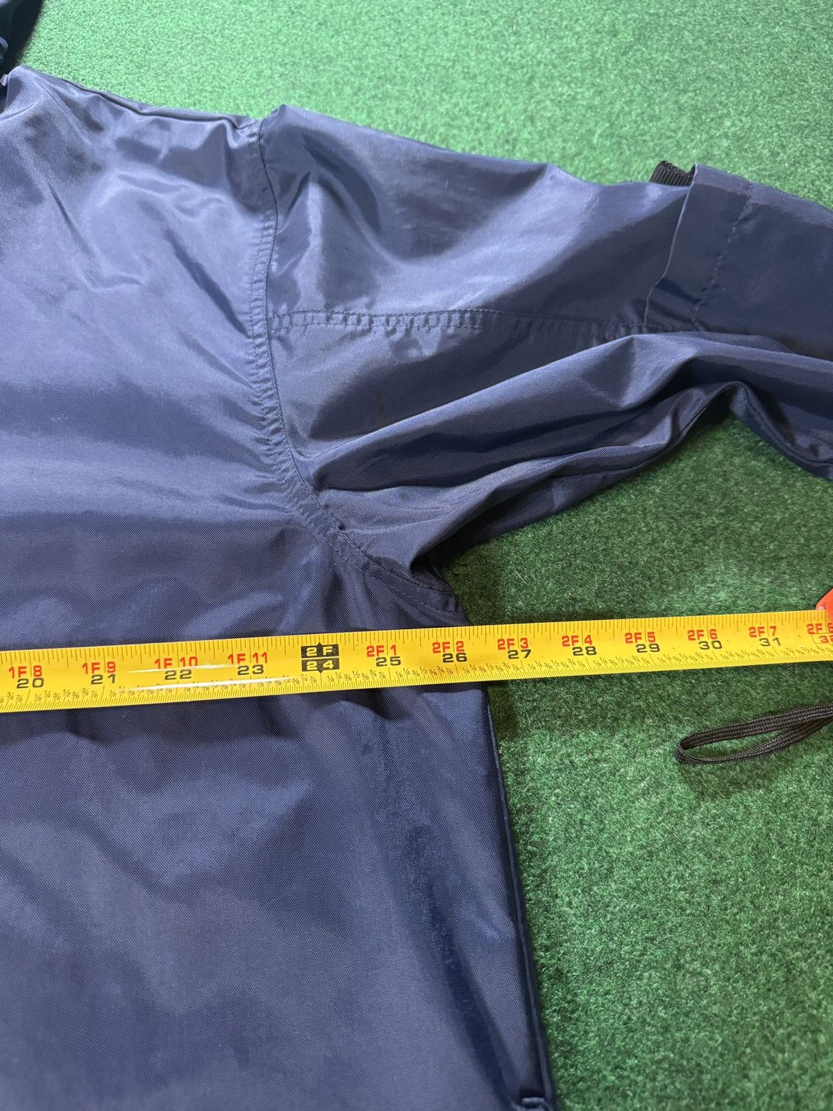 Nike × Vintage Vintage Y2K Nike 1/2 Zip Track Running Windbreaker Size US L / EU 52-54 / 3 - 5 Thumbnail