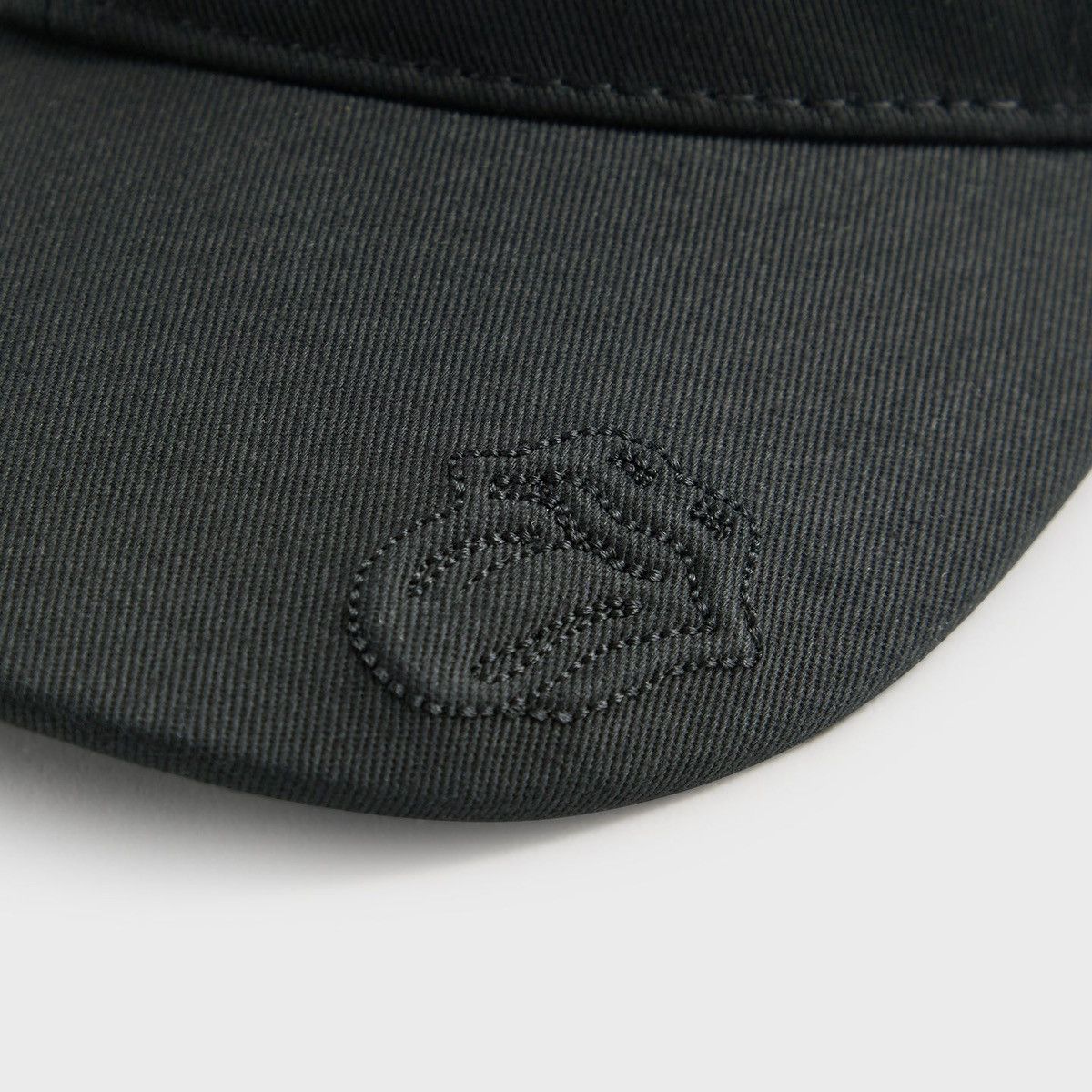 Kith Kith Rolling Stones Aaron Classic Cap Black Hat Embroidered Size ONE SIZE - 5 Thumbnail