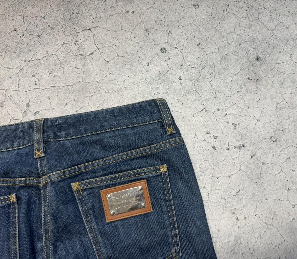 Dolce & Gabbana Dolce Gabbana DG Women’s Vintage Denim Jeans Luxury Size 28" / US 6 / IT 42 - 9 Thumbnail