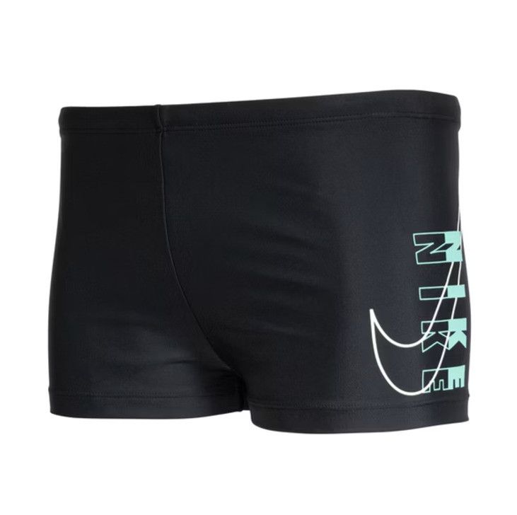 Nike Nike Reflect Logo NESSC583 Square Swim Briefs Black ( XS ) Size US 26 / EU 42 - 1 Thumbnail