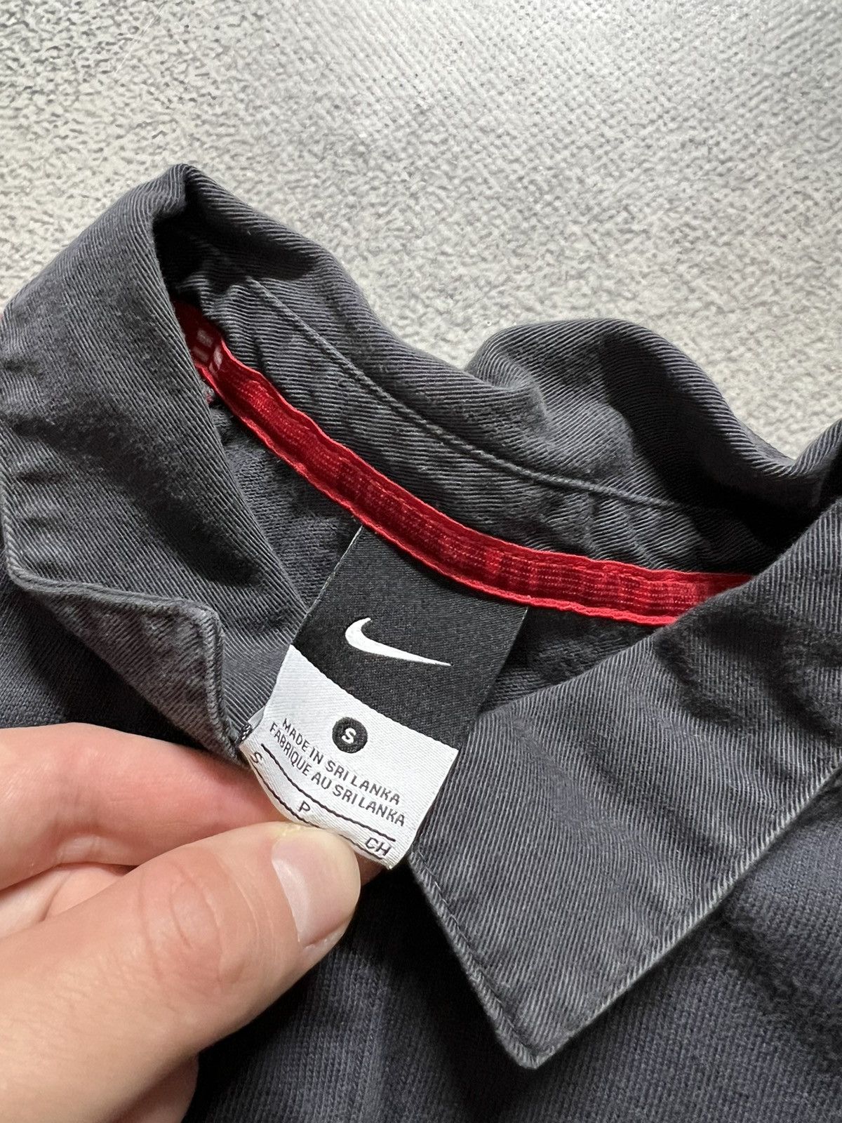 Nike × Vintage Vintage Blokecore Nike England 02 Rugby Longsleeve Polo Size US S / EU 44-46 / 1 - 6 Thumbnail