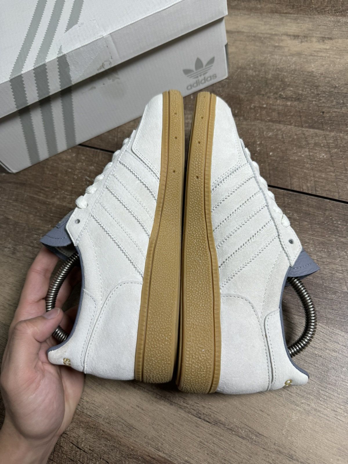 Adidas Adidas 75th Anniversary Handball Spezial Gray Womens 7.5 NEW Size US 7.5 / IT 37.5 - 5 Thumbnail