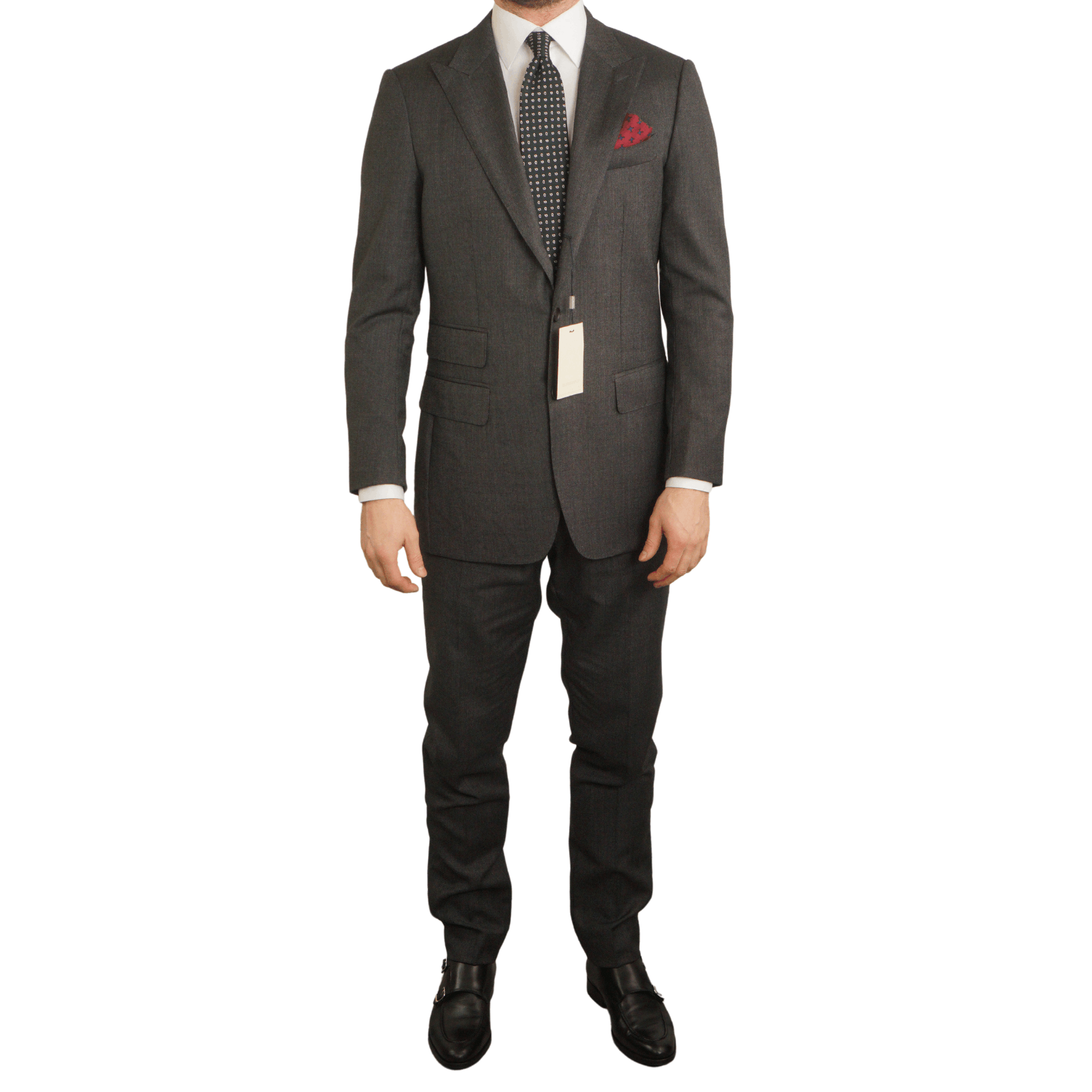 image of Men Suitsupply Suit Washington Vitale Barberis Eu50 Uk/us40 in Grey (Size 40R)