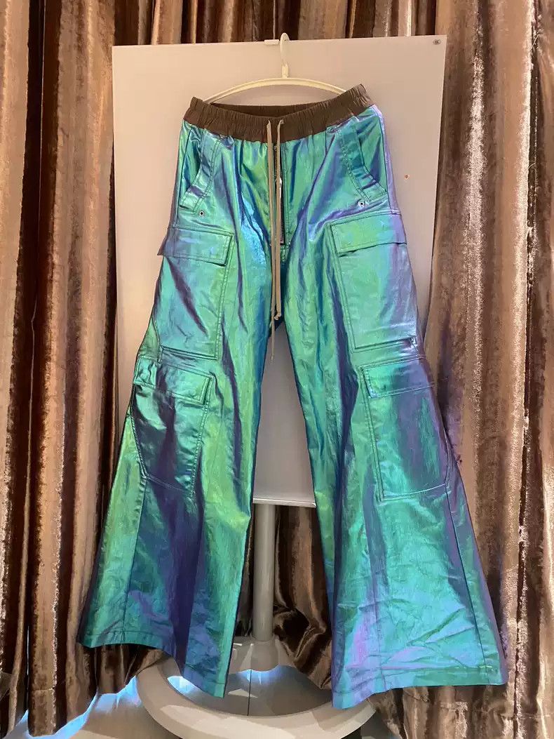 Rick Owens Rick Owens Laser colorful pocket wide-leg pants Size US 32 / EU 48 - 1 Thumbnail