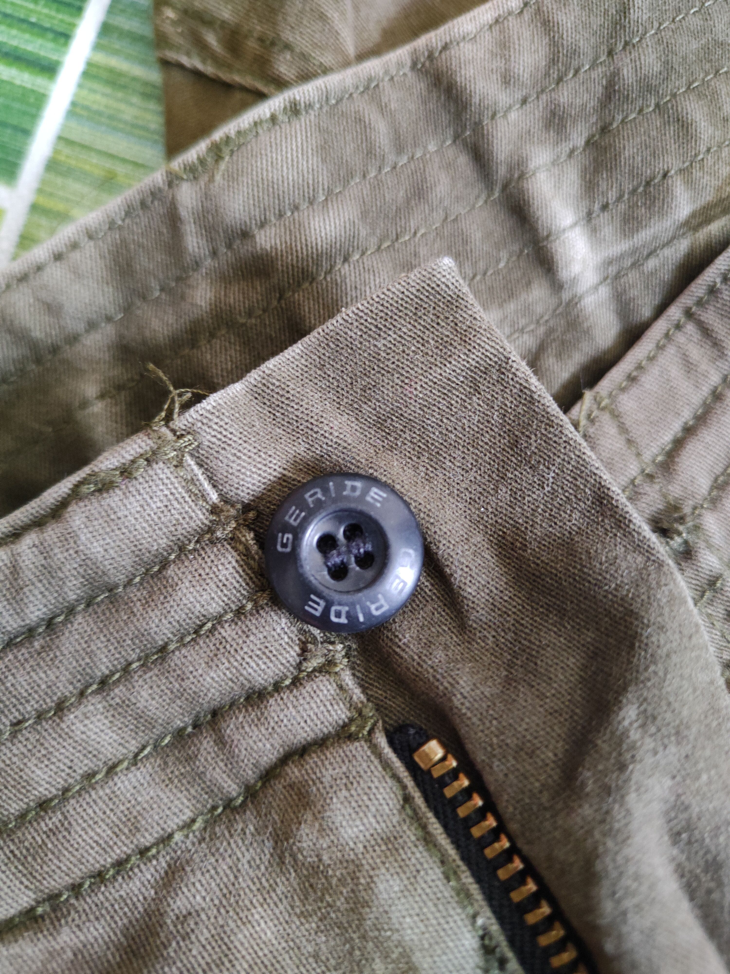 Japanese Brand Geride Brown Faded Multipocket Tactical Cargo Pants #S1502 Size US 32 / EU 48 - 19 Thumbnail