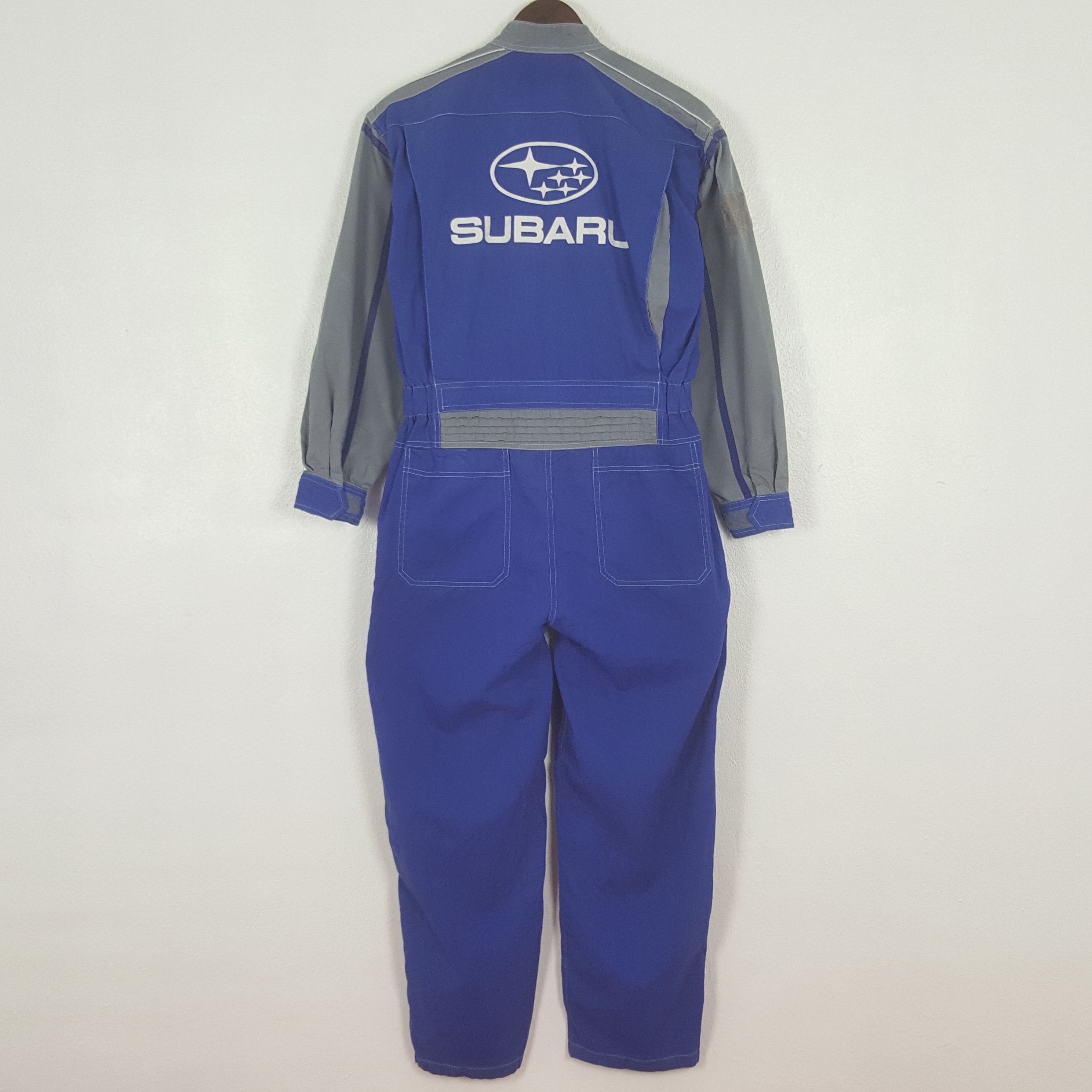 Japanese Brand Vintage Subaru Racing Worker Jumpsuit Jacket Size US L / EU 52-54 / 3 - 1 Thumbnail