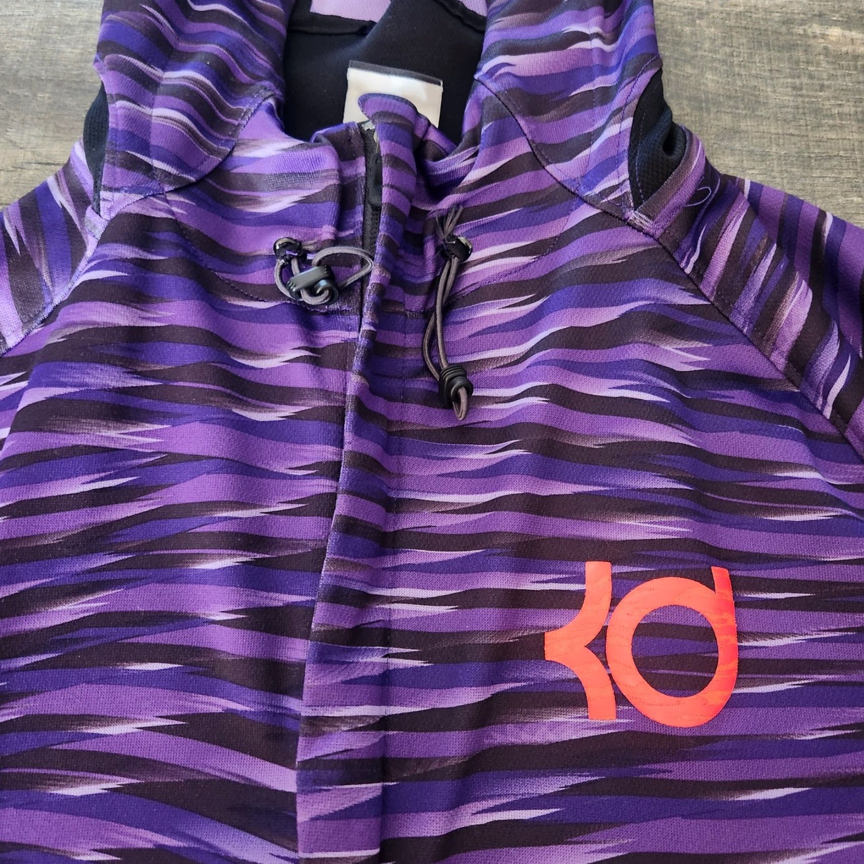 Nike Nike KD Track Jacket Klutch Hyper Elite Mens Medium Geometric Purple Zip Suns Mens Sportwear Hoodie Jacket Size US M / EU 48-50 / 2 - 3 Thumbnail