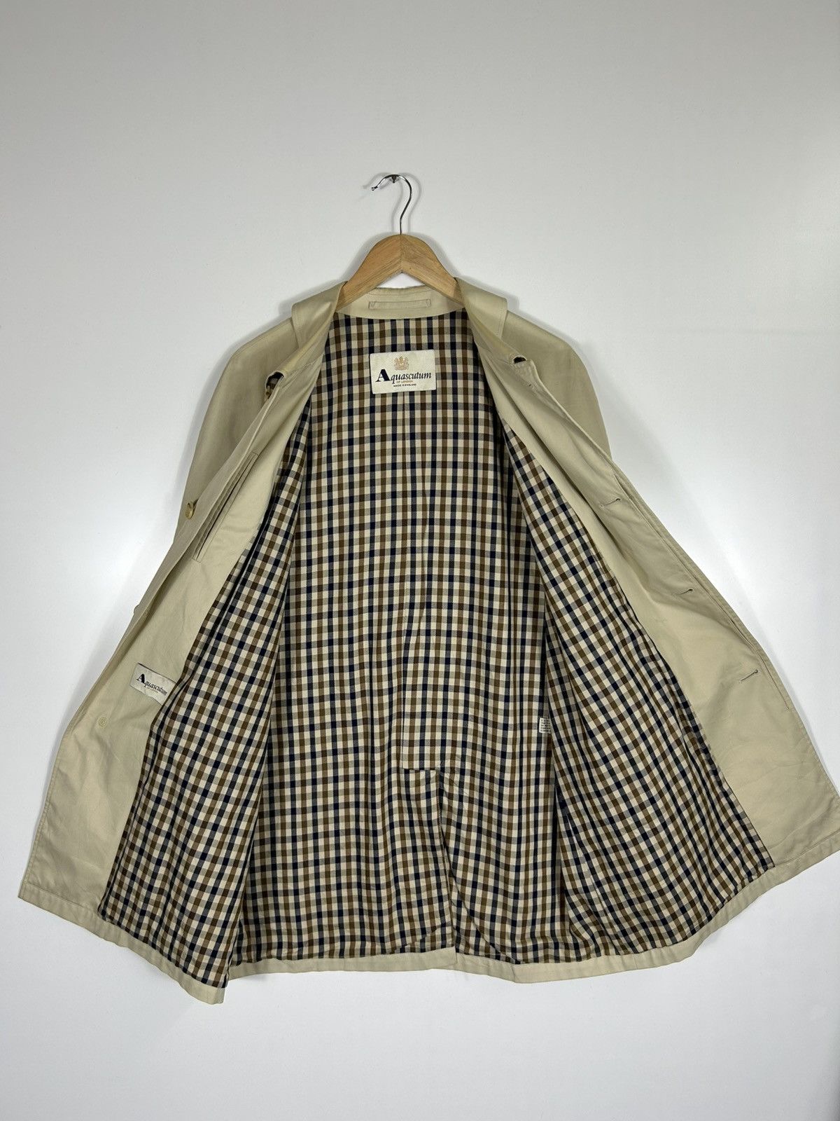 Aquascutum × Vintage ⚡️Vintage Aquascutum England Button Coat Jacket Size US M / EU 48-50 / 2 - 9 Thumbnail