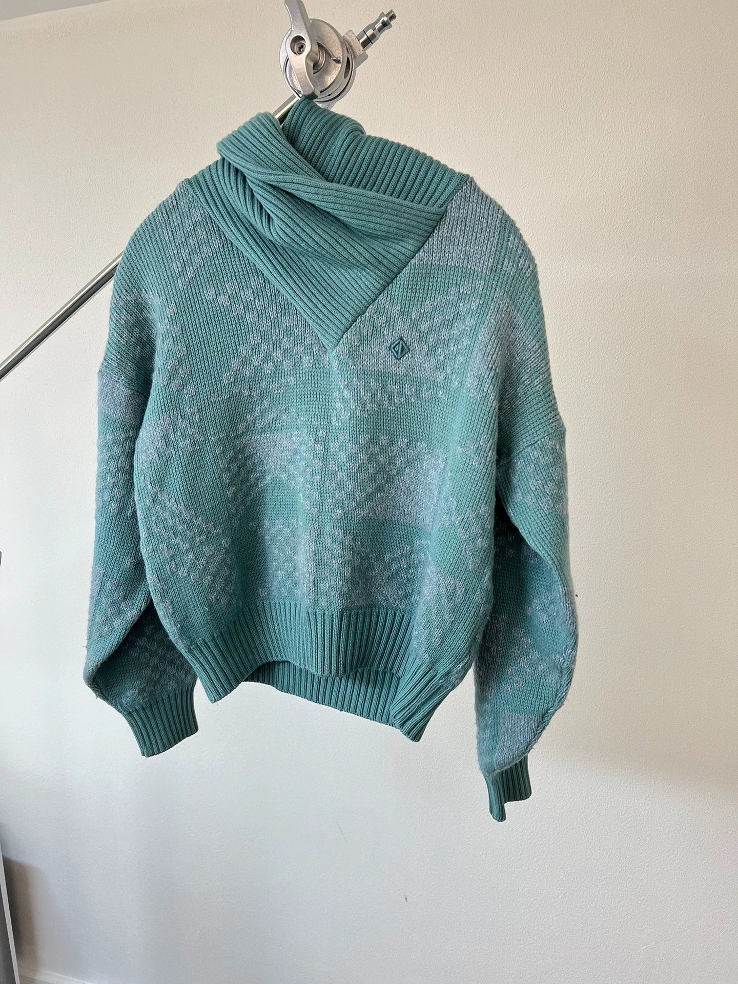 Christian Dior Sports Vintage Cowl Neck Sweater M