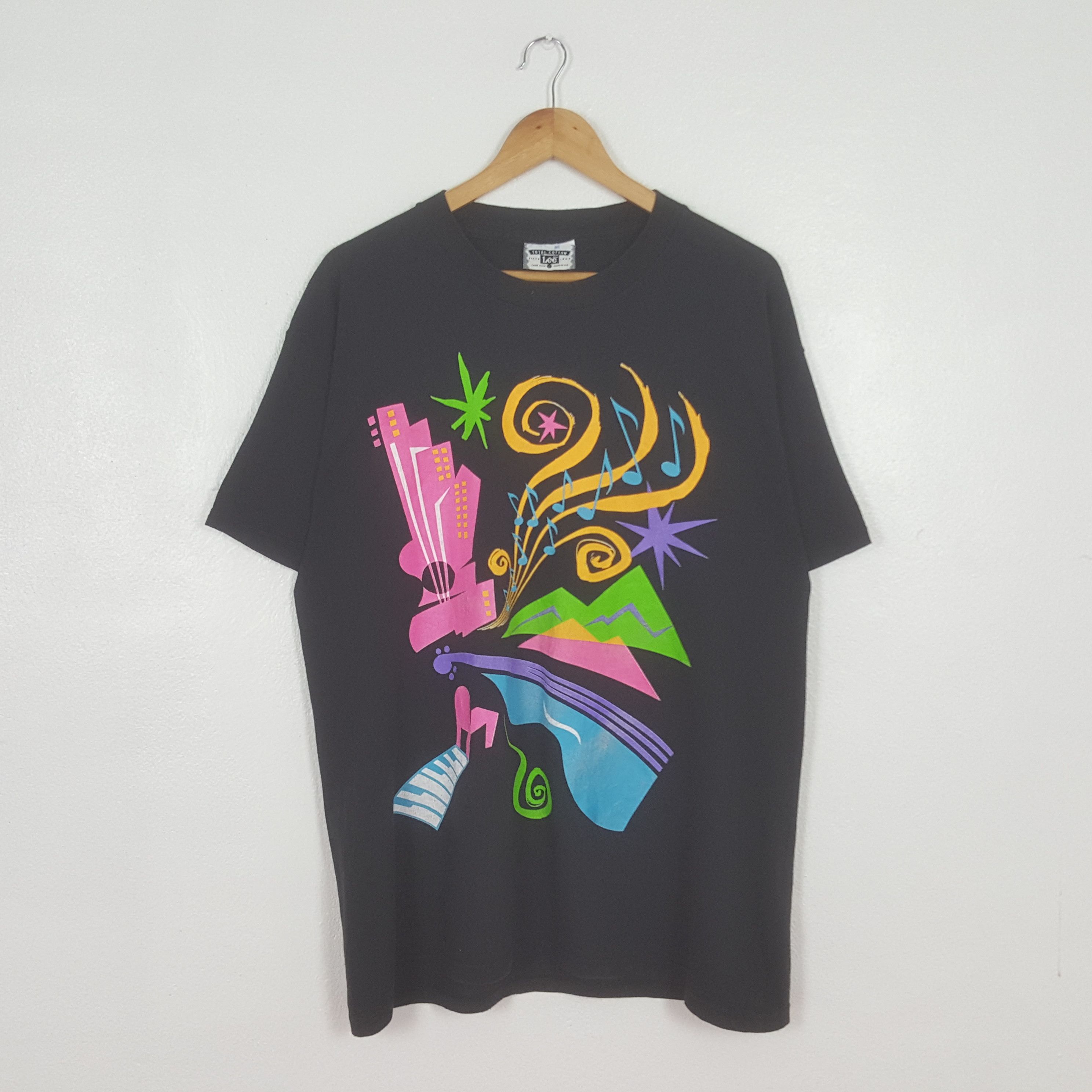 Lee Vintage Lee Graphic Tee 90's Pop Art Tshirt C319N62 Size US L / EU 52-54 / 3 - 1 Thumbnail