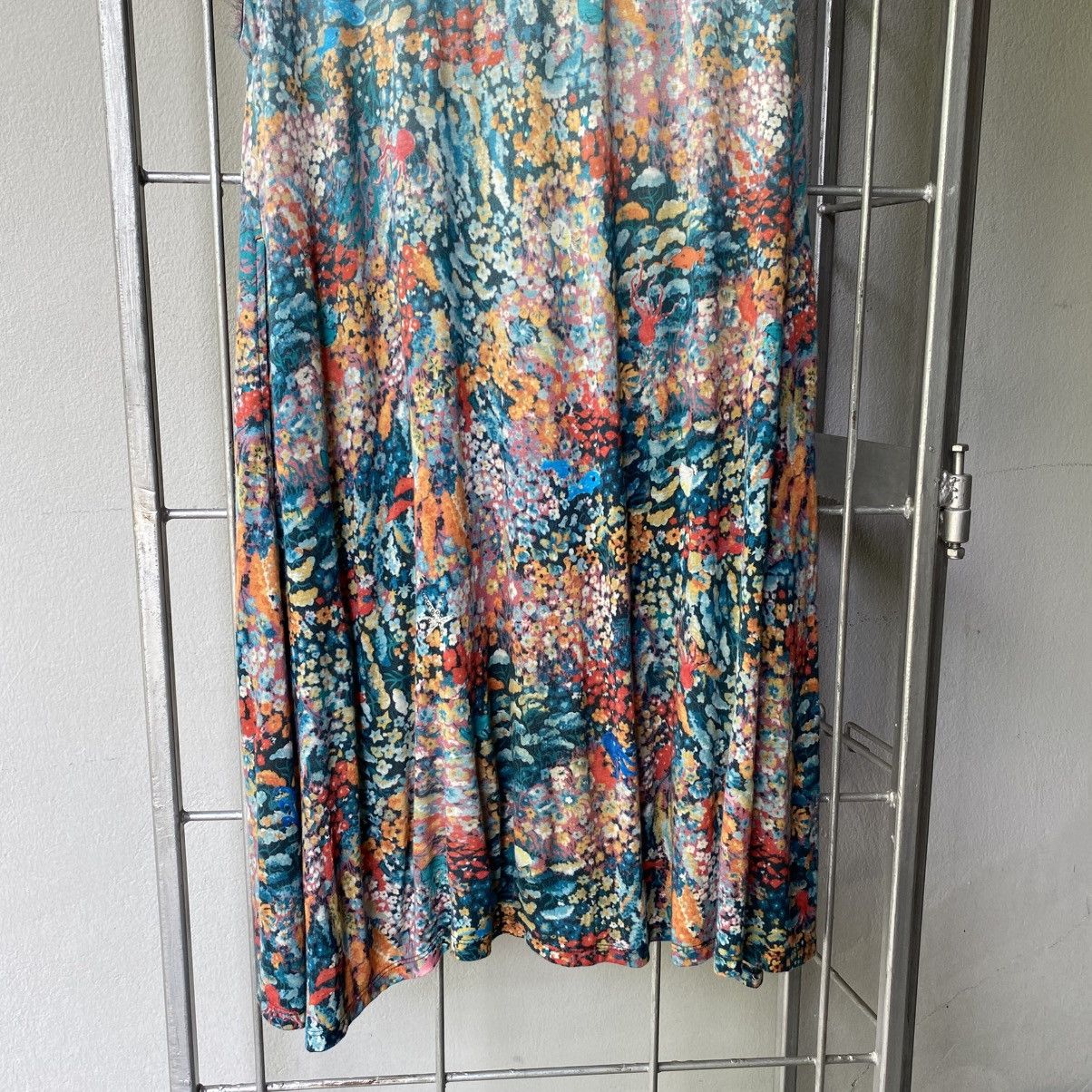 Tsumori Chisato Tsumori Chisato Floral Ruffle Strap Maxi Dress Size XS / US 0-2 / IT 36-38 - 11 Thumbnail