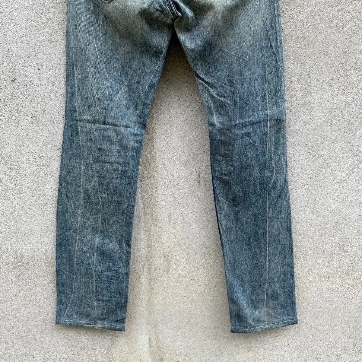 Vintage ‼️ THRASED 🔥 DIESEL THANAZ JEANS VINTAGE DENIM RIPPED PANTS Size US 30 / EU 46 - 16 Thumbnail